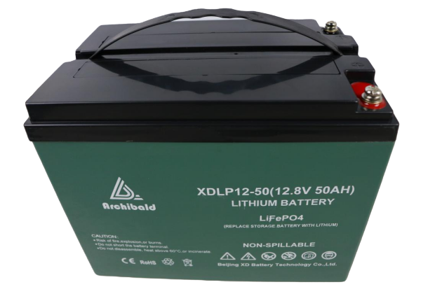 12V 50AH Lifepo4 Lithium Battery Pack for RVs, Caravans, Motorhomes