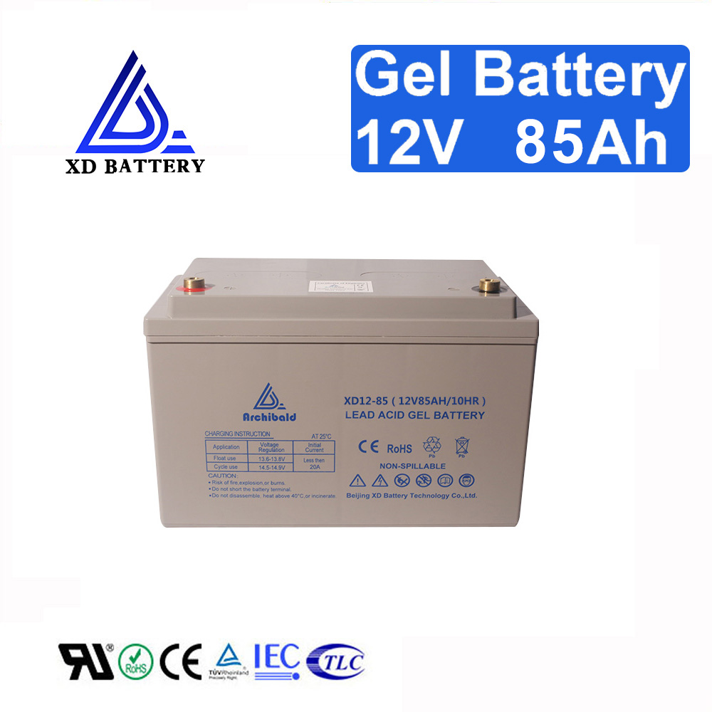 12V 85AH Deep Cycle Solar Gel Battery