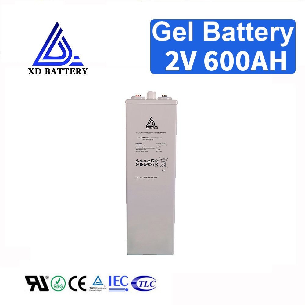 Deep Cycle Batteries 2V 600AH VRLA Lead Acid Exide Battery Weight