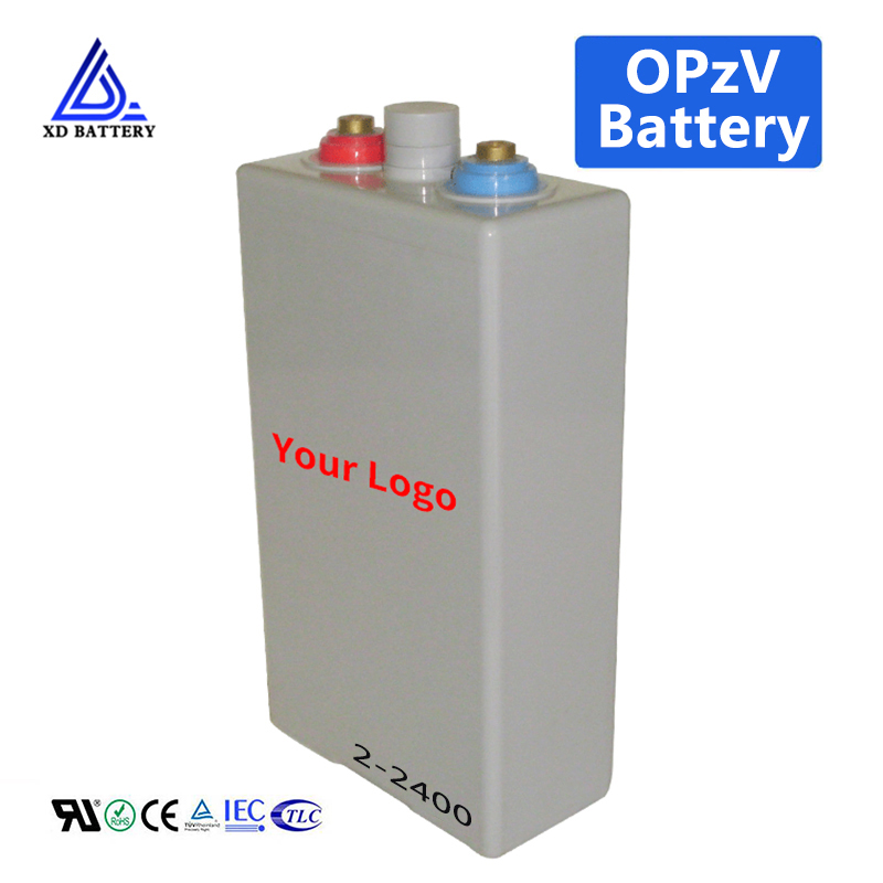Deep Cycle Sealed 2V 2400AH OPzV Tubular Gel Battery Price