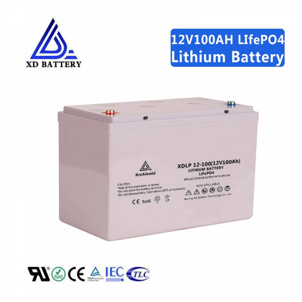 12V 100AH Lifepo4 Lithium UPS Battery Pack Deep Cycle