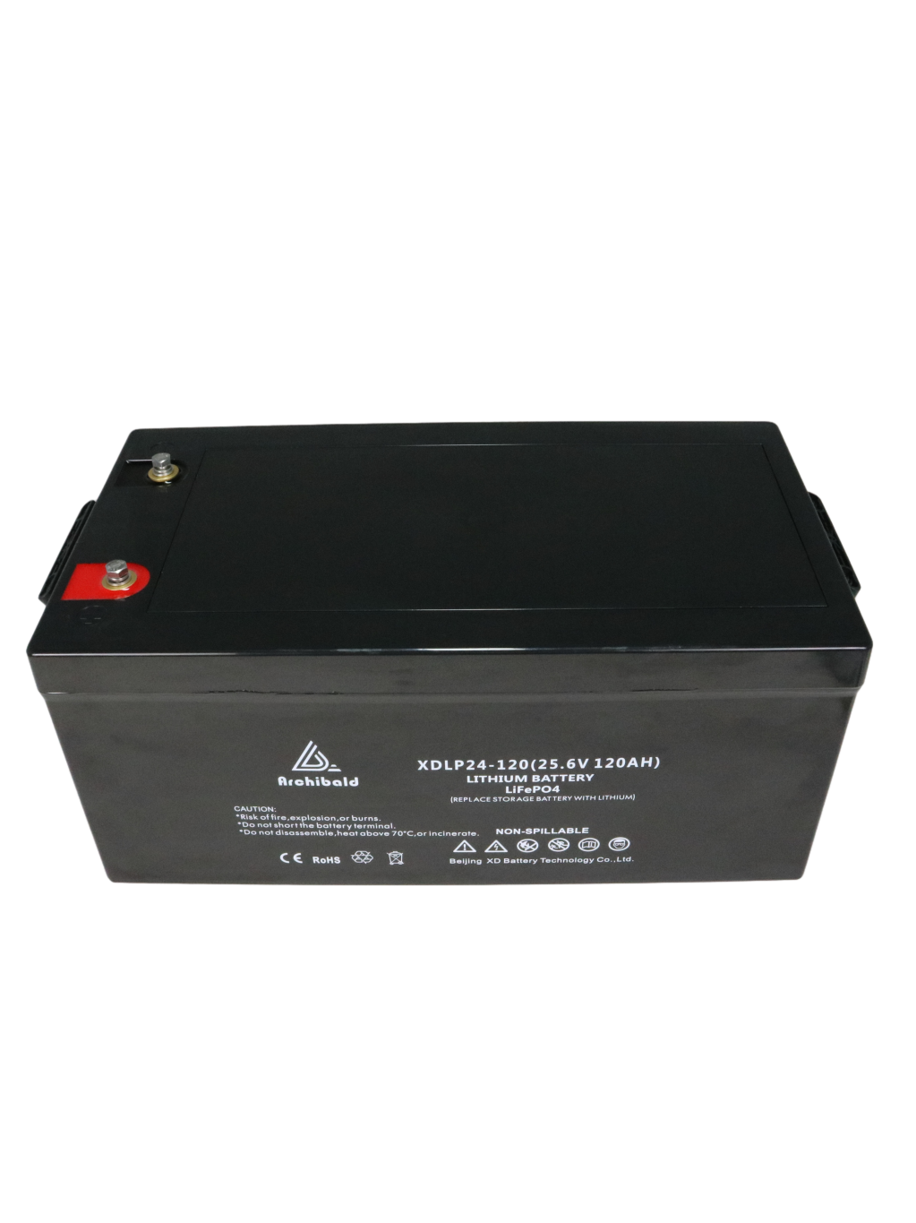 24V 120AH Lifepo4 Battery for RV, Motorhomes, Caravans, solar trailer, residential solar off grid