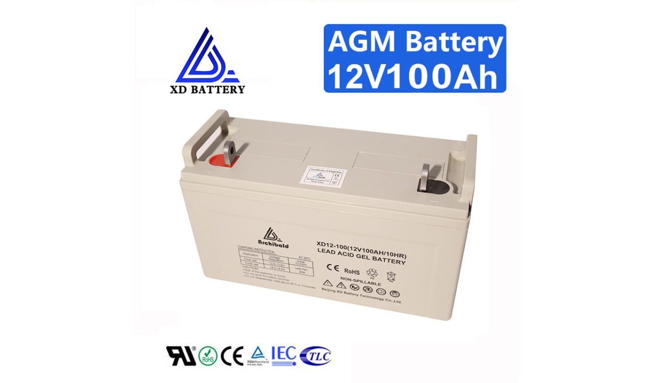 12V 100AH Deep Cycle Storage Battery Lead Acid Battery