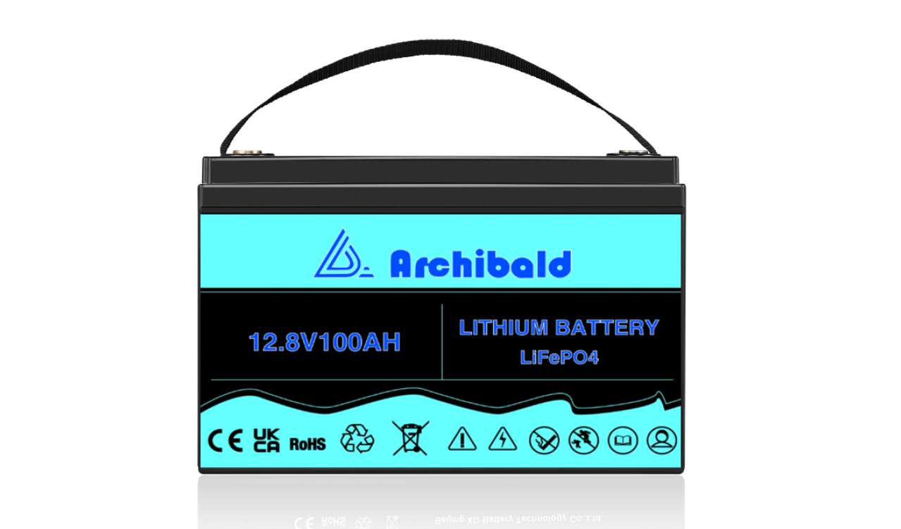 12V 100AH Lifepo4 Lithium Battery Pack for RVs, Caravans, Motorhomes