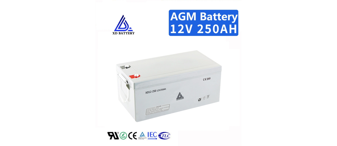 Lead Acid Battery 12V 250Ah Custom LOGO Deep Cycle Battery