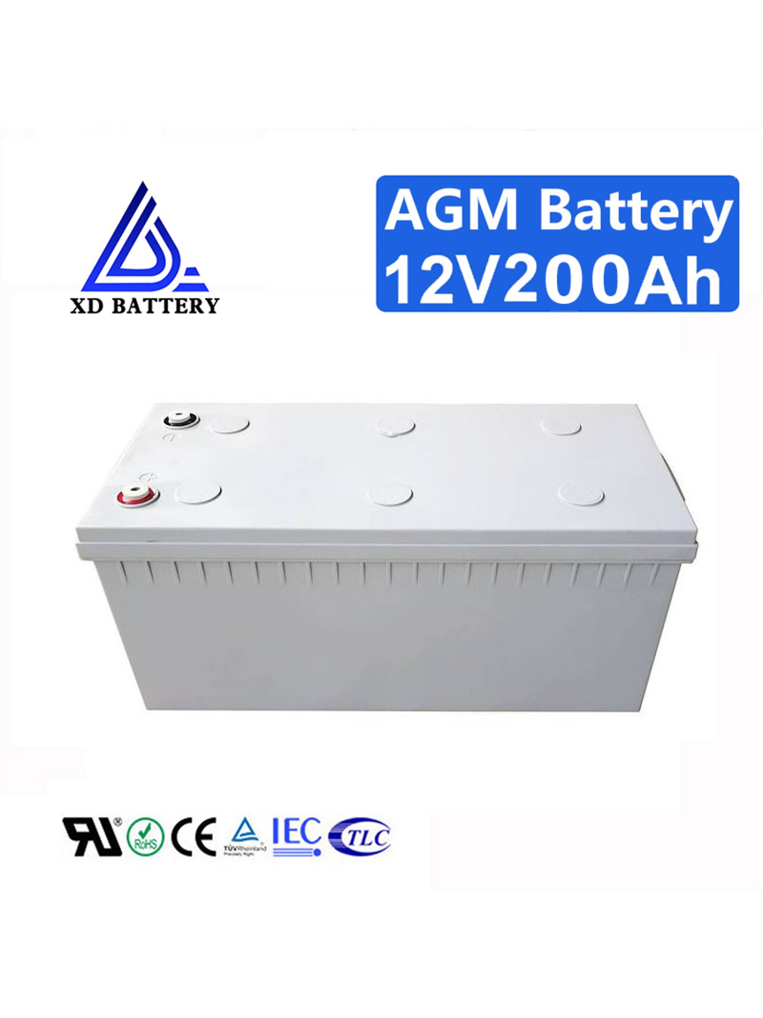 12V 200AH Long Life Deep Cycle Battery Solar Battery