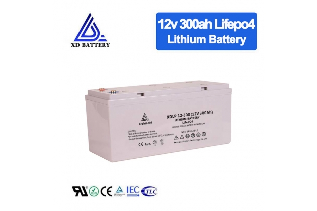 12V 300AH Lithium Lifepo4 Battery