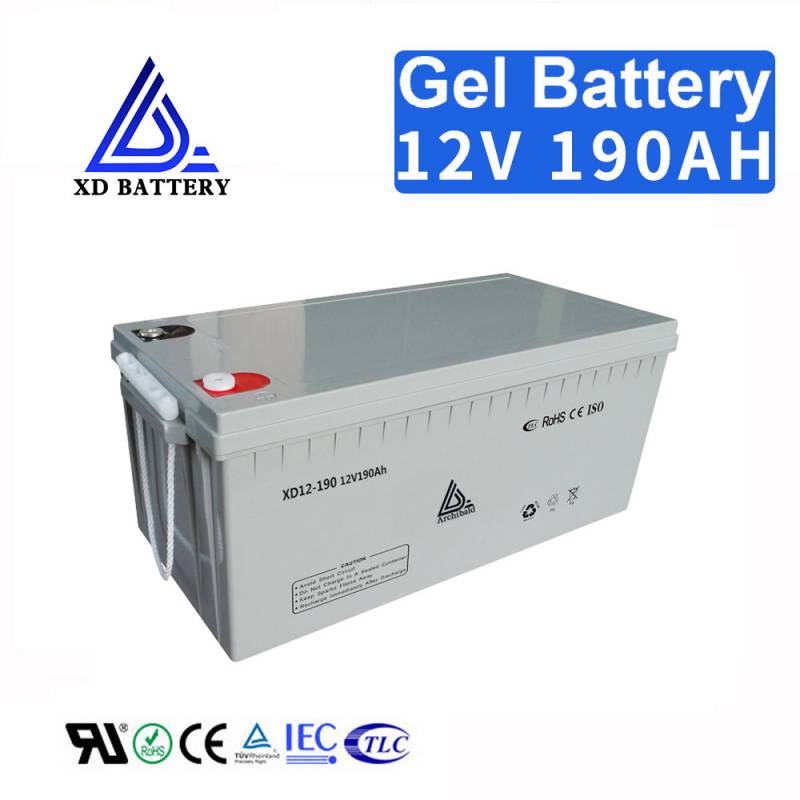 Deep Cycle 12V 190AH Long Life Solar Gel Battery