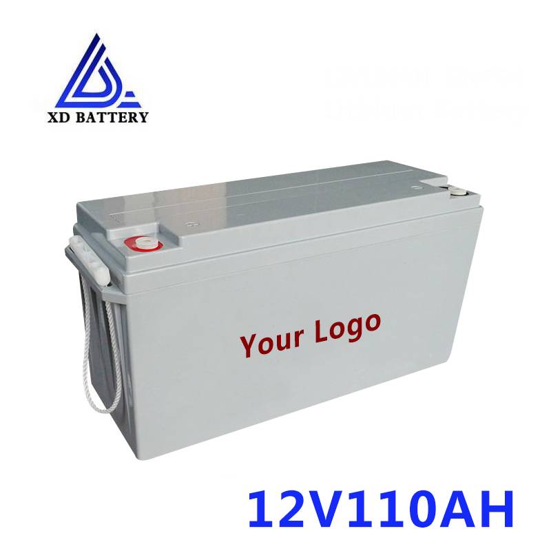 12V 110AH  Lithium Lifepo4 Solar Battery Long Life Rechargeable
