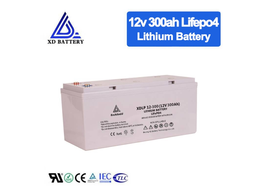 12V 300AH Lithium Lifepo4 Battery